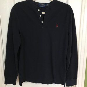 PRICE DROP! POLO Ralph Lauren: Navy  mesh henley